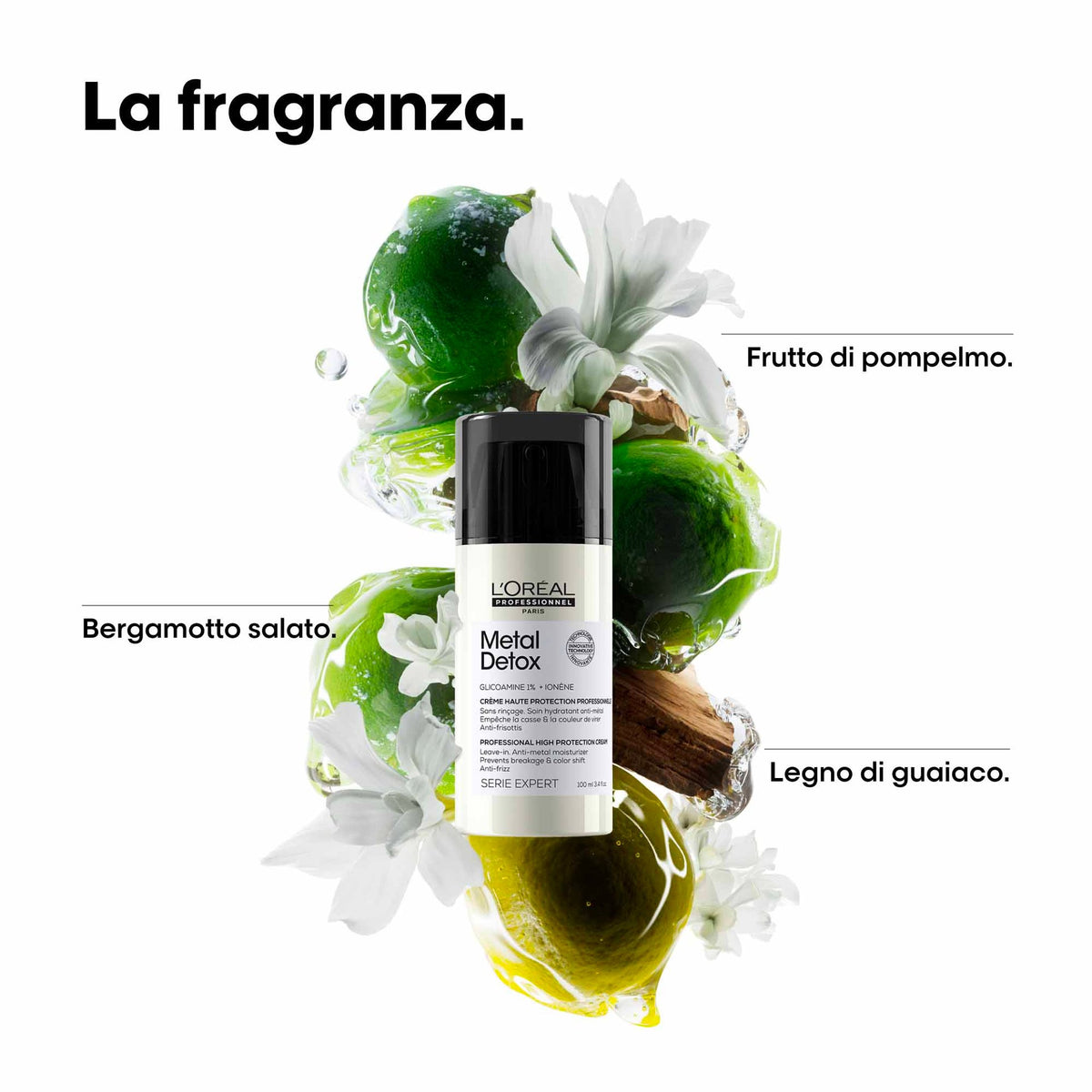L'Oréal Metal Detox — crema leave-in altamente protettiva 100 ml
