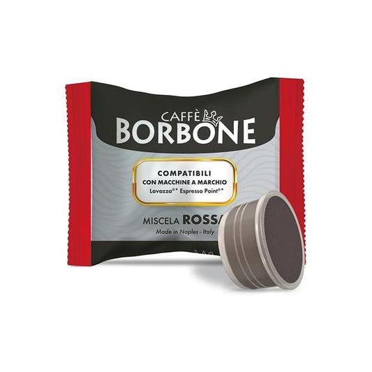 Caffè Borbone Miscela Rossa — 50 capsule compatibili Lavazza Espresso Point