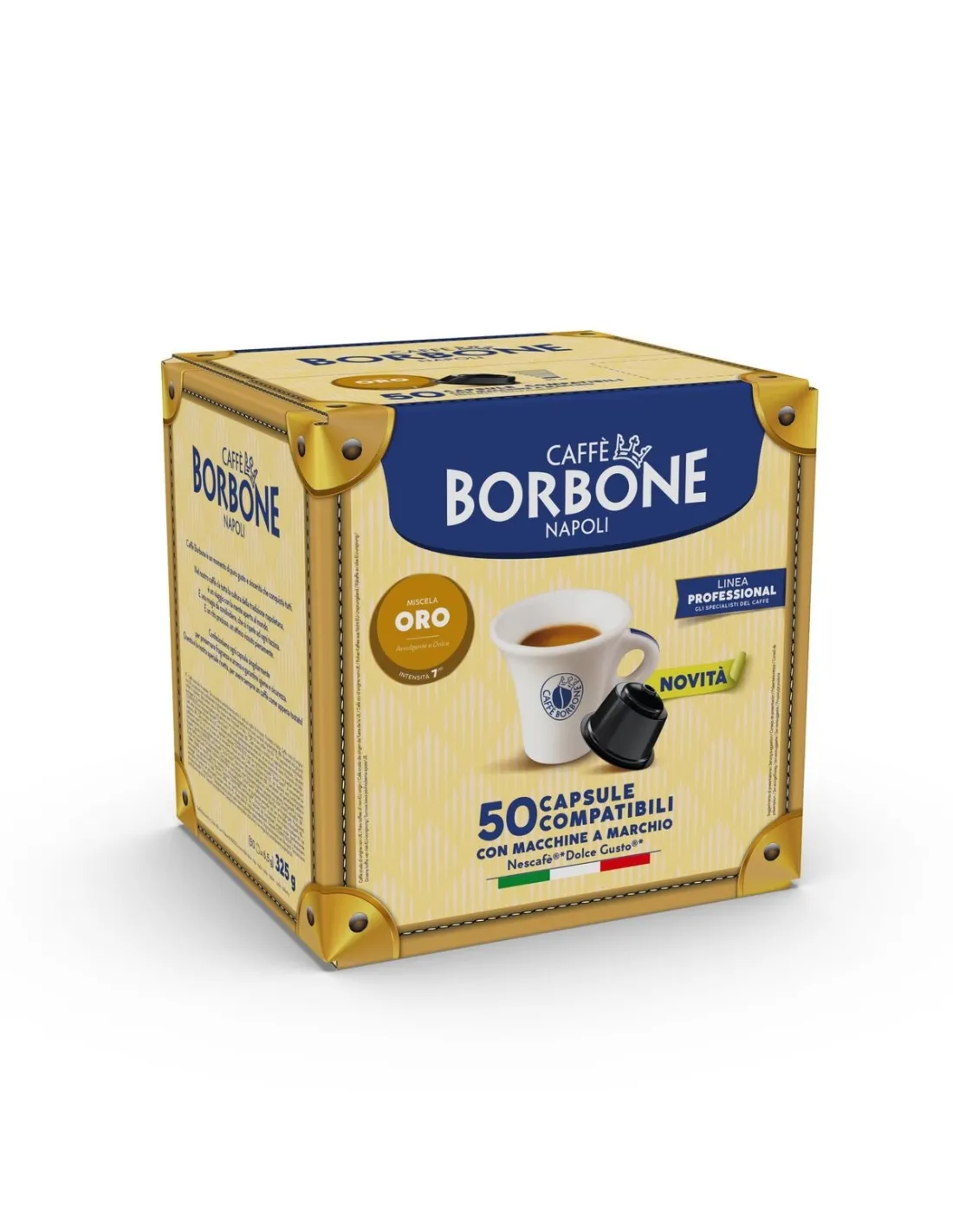 Caffè Borbone Miscela Oro — 50 capsule compatibili Dolce Gusto