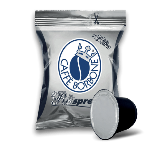 Caffè Borbone Respresso Miscela Nera — 50 capsule compatibili Nespresso