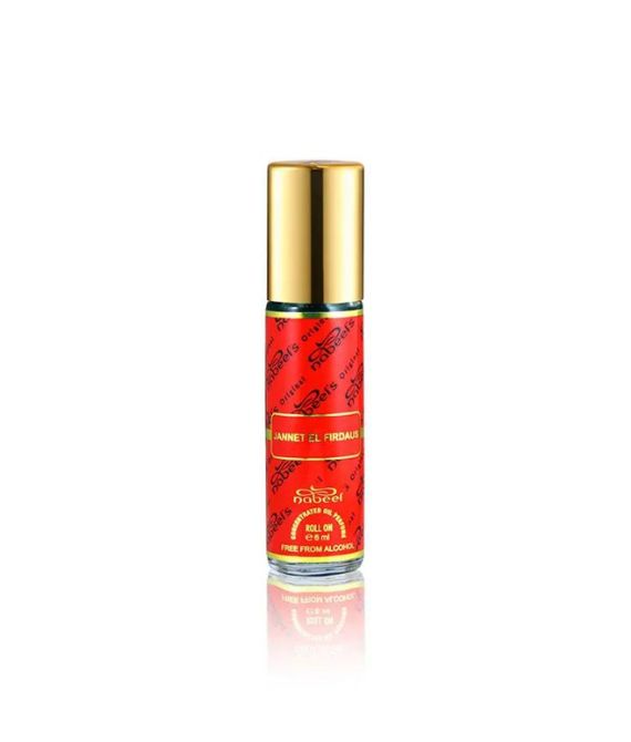 Roll-on da 6 ml di olio profumato Nabeel Jannet el Firdaus