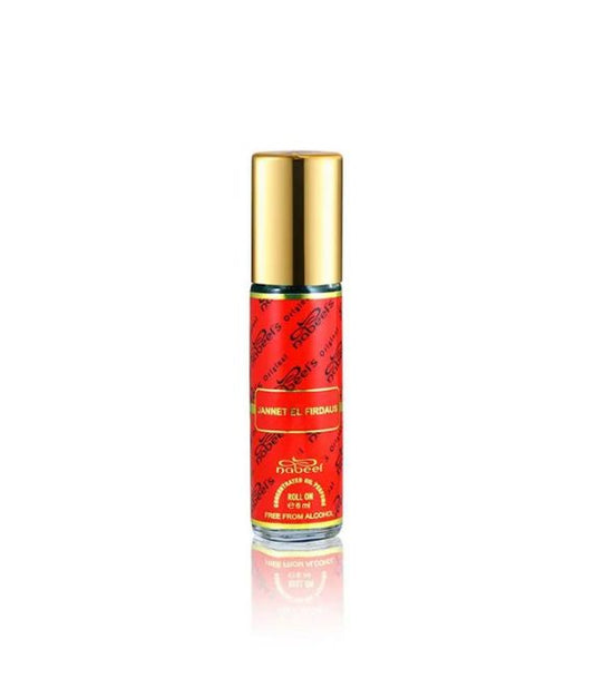 Roll-on da 6 ml di olio profumato Nabeel Jannet el Firdaus