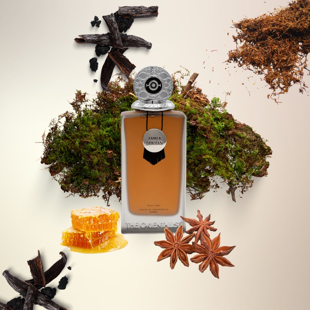 Amber Dukhan con le sue note: tabacco, anice stellato, miele e legni
