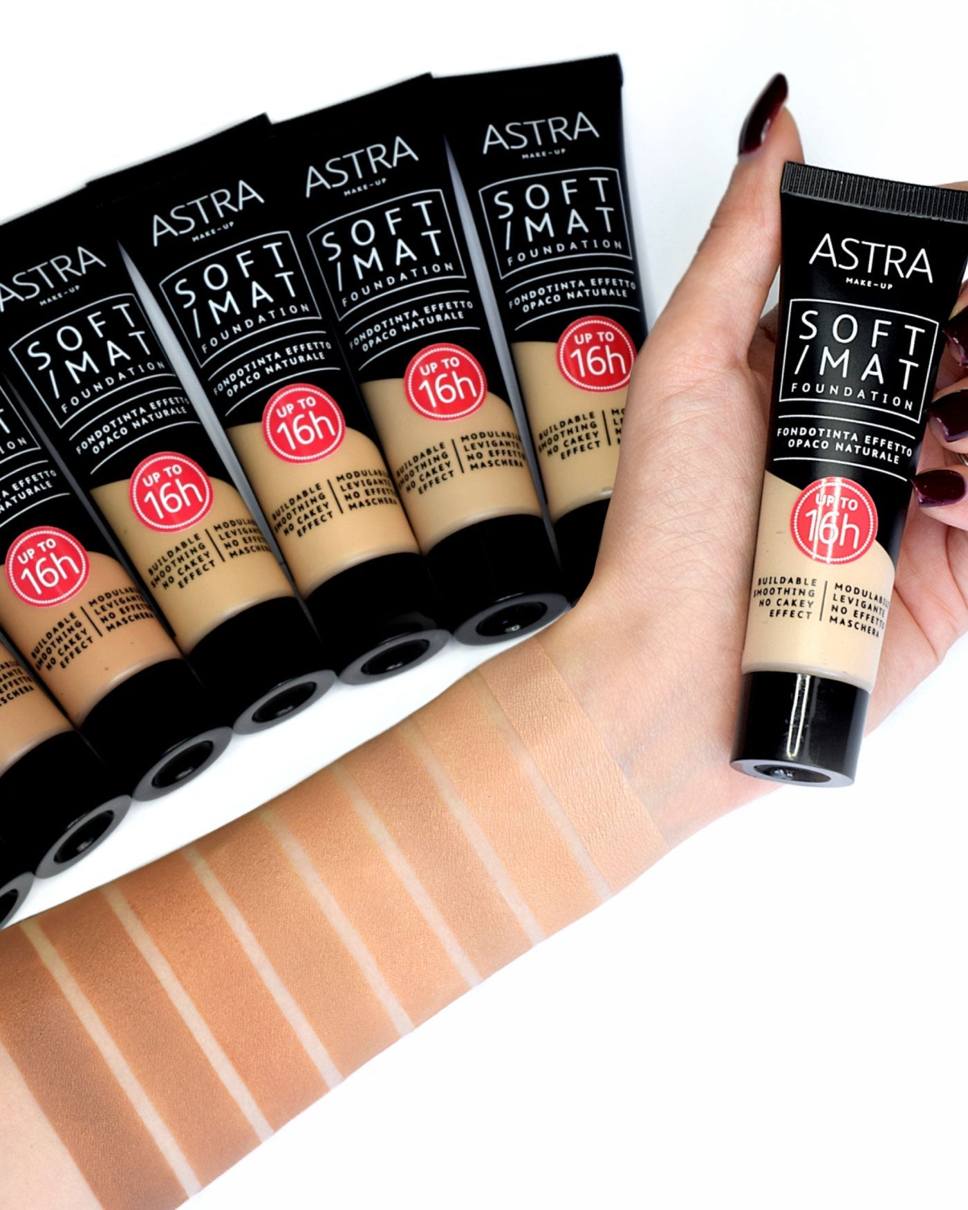 Astra Soft Mat Foundation — fondotinta effetto opaco
