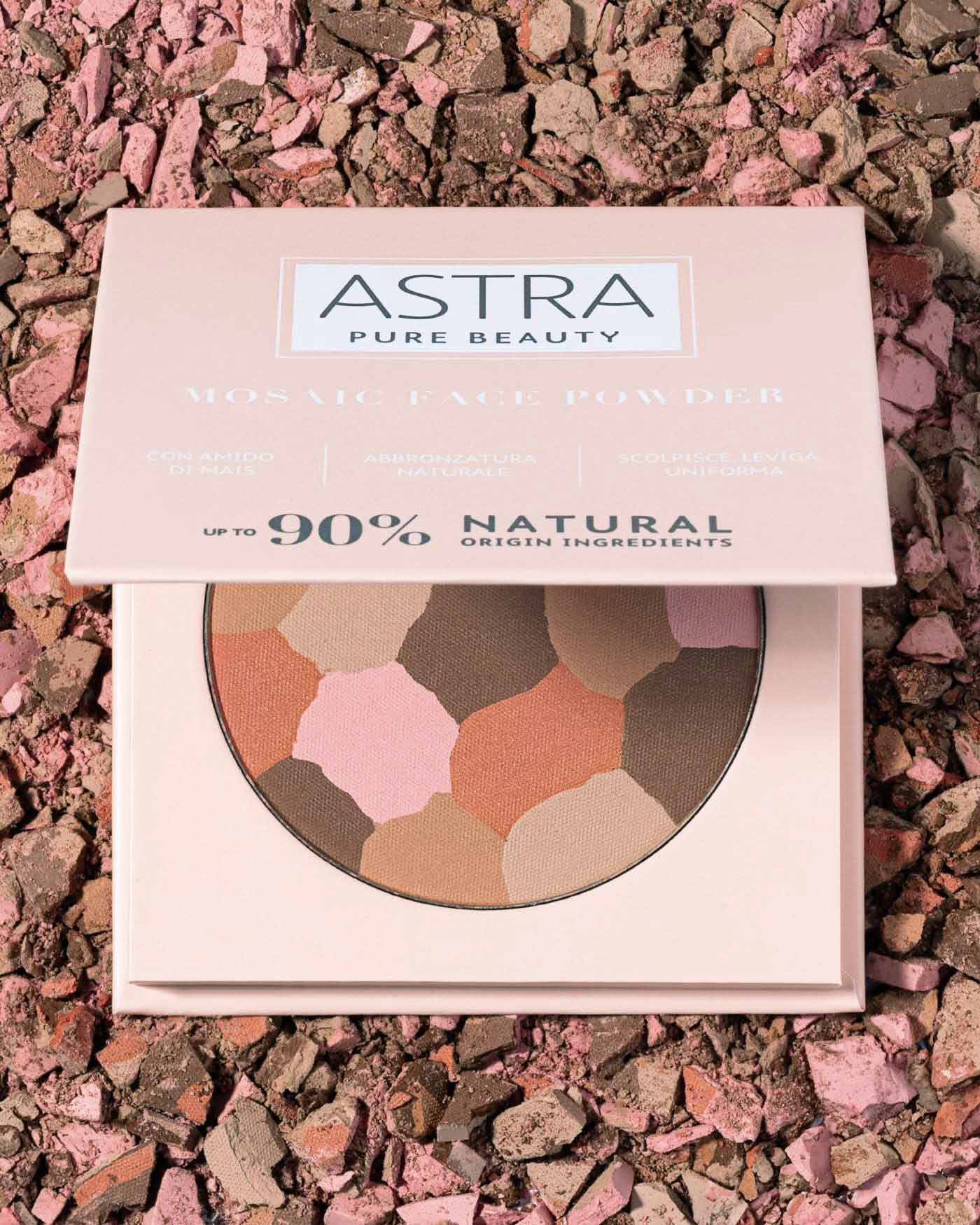 Astra Pure Beauty Mosaic Face Powder — bronzer in polvere