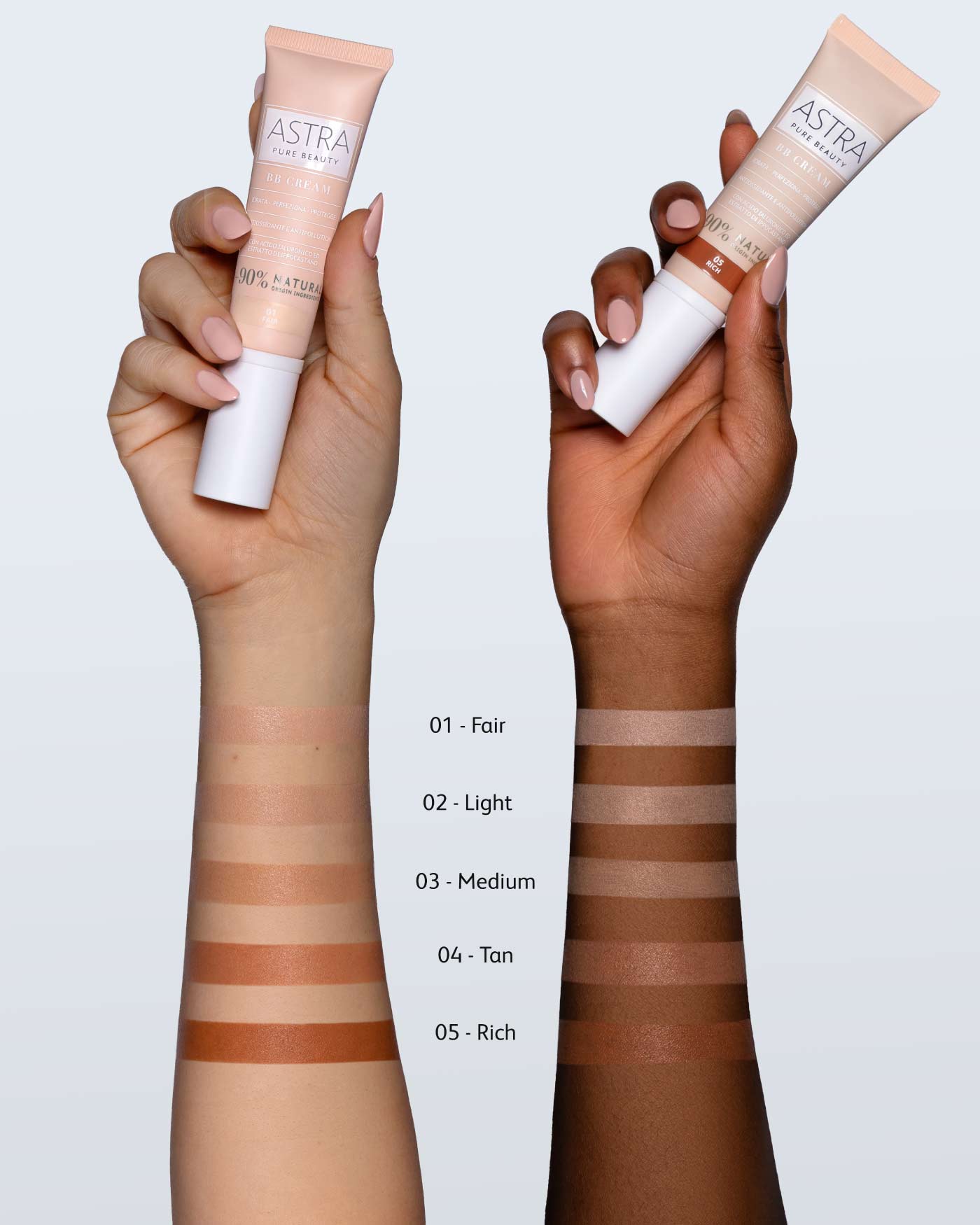Astra Pure Beauty — BB cream cremosa a copertura naturale