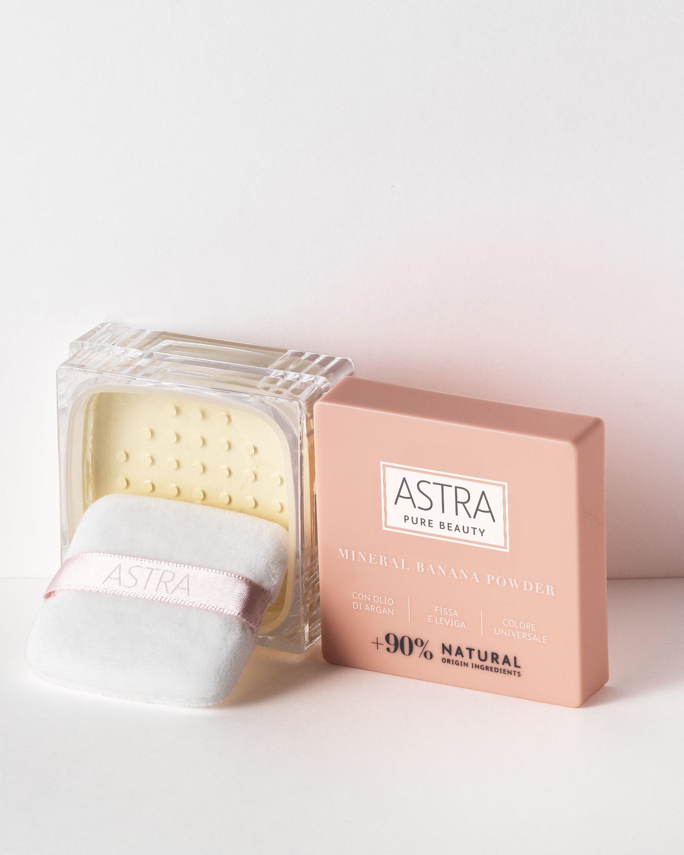 Astra Pure Beauty Mineral Banana Powder — cipria in polvere libera
