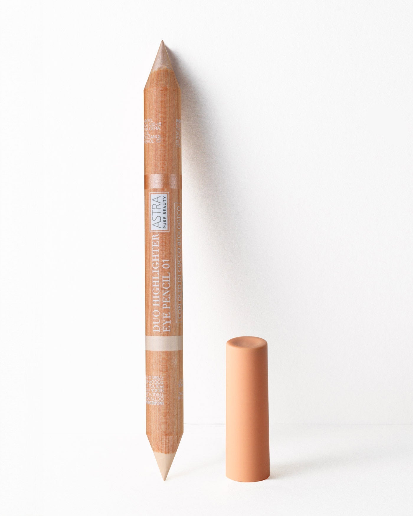 Astra Pure Beauty Duo Highlighter — matita occhi nera o bianca