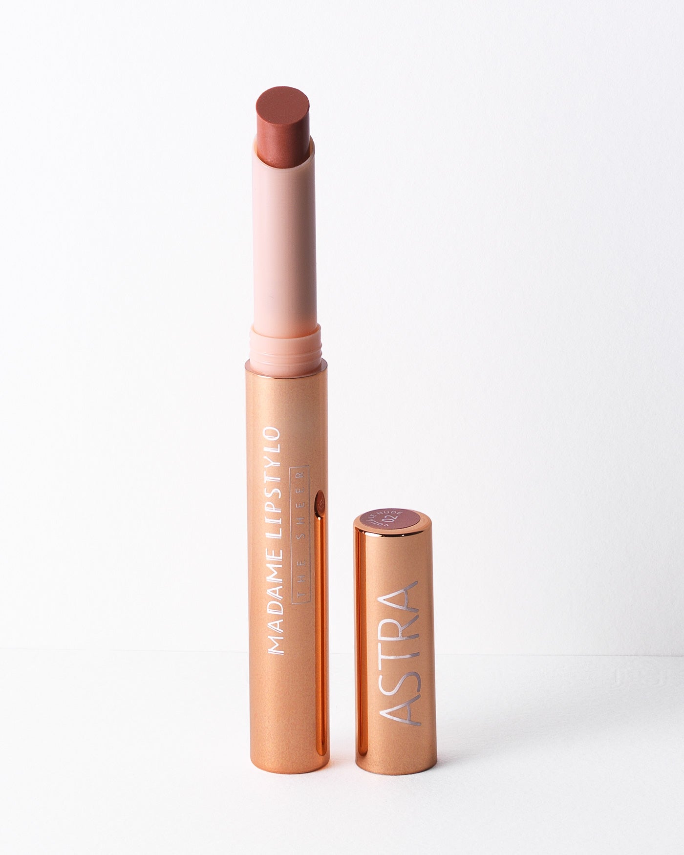 Astra Madame Lipstylo The Sheer — rossetto stylo shimmer
