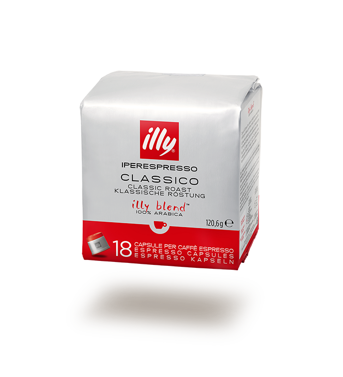 Confezione da 18 capsule illy Iperespresso tostatura Classica