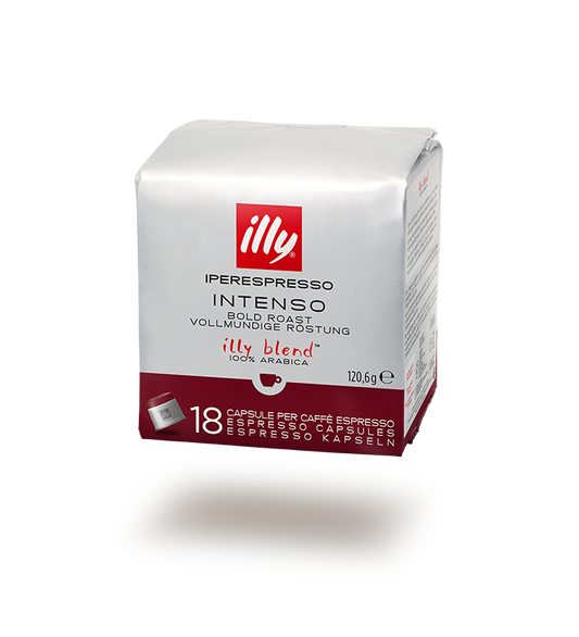 Confezione da 18 capsule illy Iperespresso tostatura Intensa