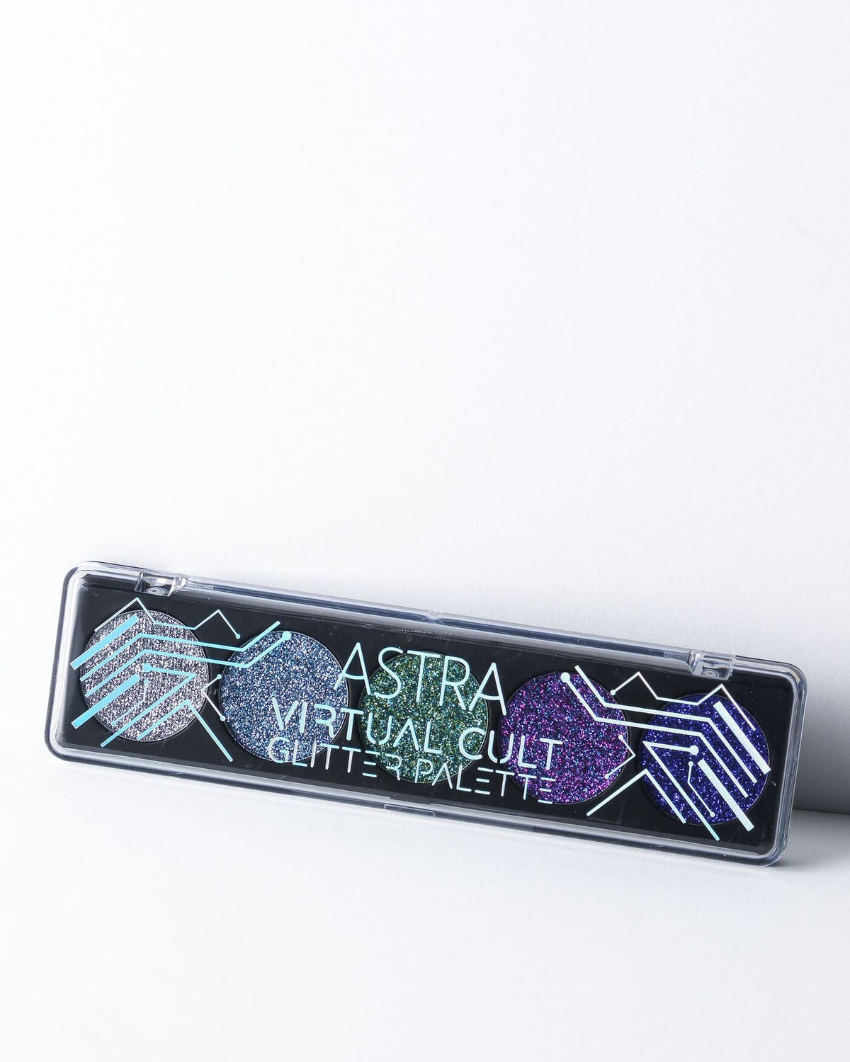 Astra Virtual Cult — palette occhi con glitter pressati