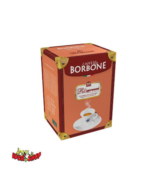 Confezione da 50 capsule Caffè Borbone Respresso Miscela Blu compatibili Nespresso
