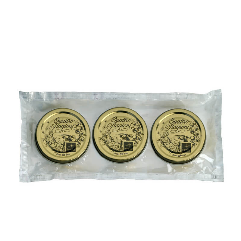 Quattro Stagioni Capsula 56 mm 3 pz Bormioli Rocco