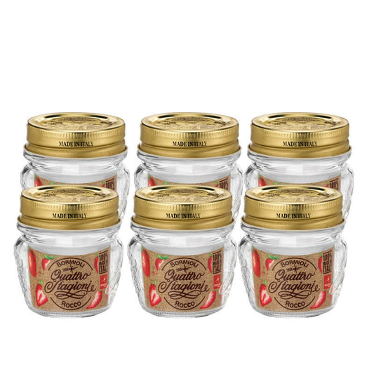 Vaso Quattro Stagioni 80 ml con capsula Bormioli Rocco