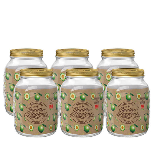 Vaso Quattro Stagioni 3 litri imboccatura larga Bormioli Rocco