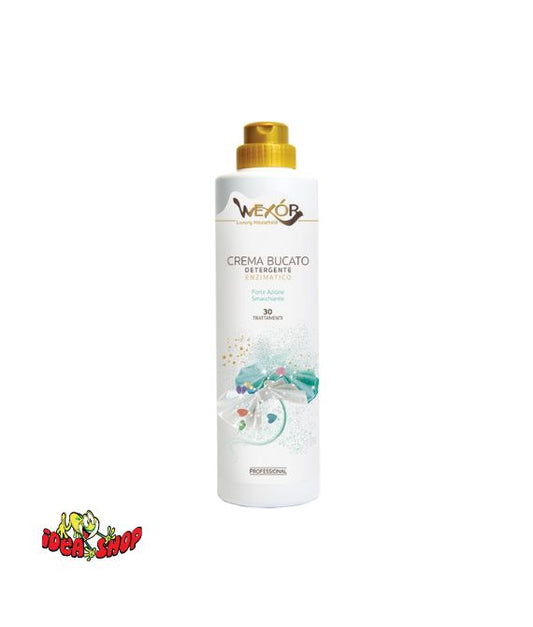 Flacone da 750 ml di detergente smacchiante Wexor Crema Bucato