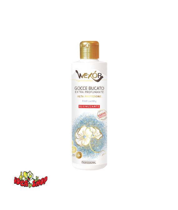 Flacone da 235 ml di gocce bucato igienizzanti Wexor Fresh Laundry