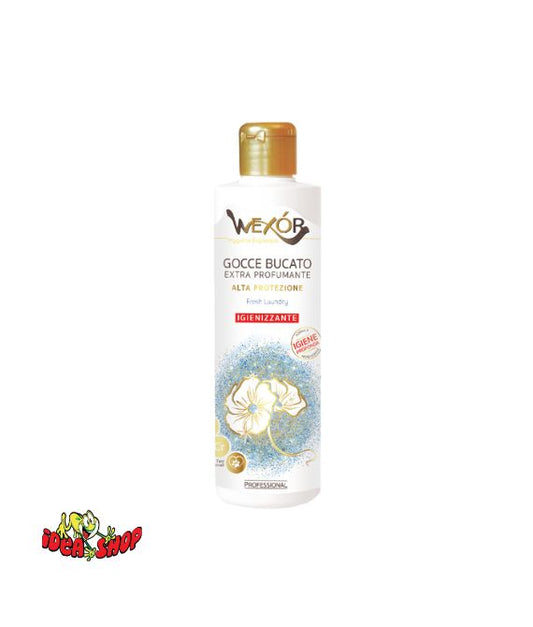 Flacone da 235 ml di gocce bucato igienizzanti Wexor Fresh Laundry