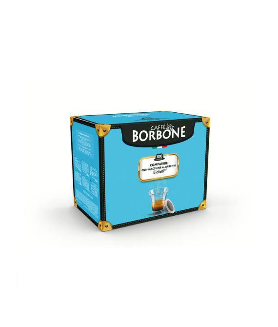 Caffè Borbone Miscela Blu — 50 capsule compatibili Bialetti