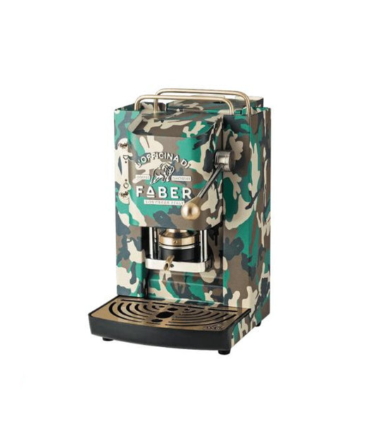 L'Officina di Faber Pro Deluxe Army — macchina caffè a cialde