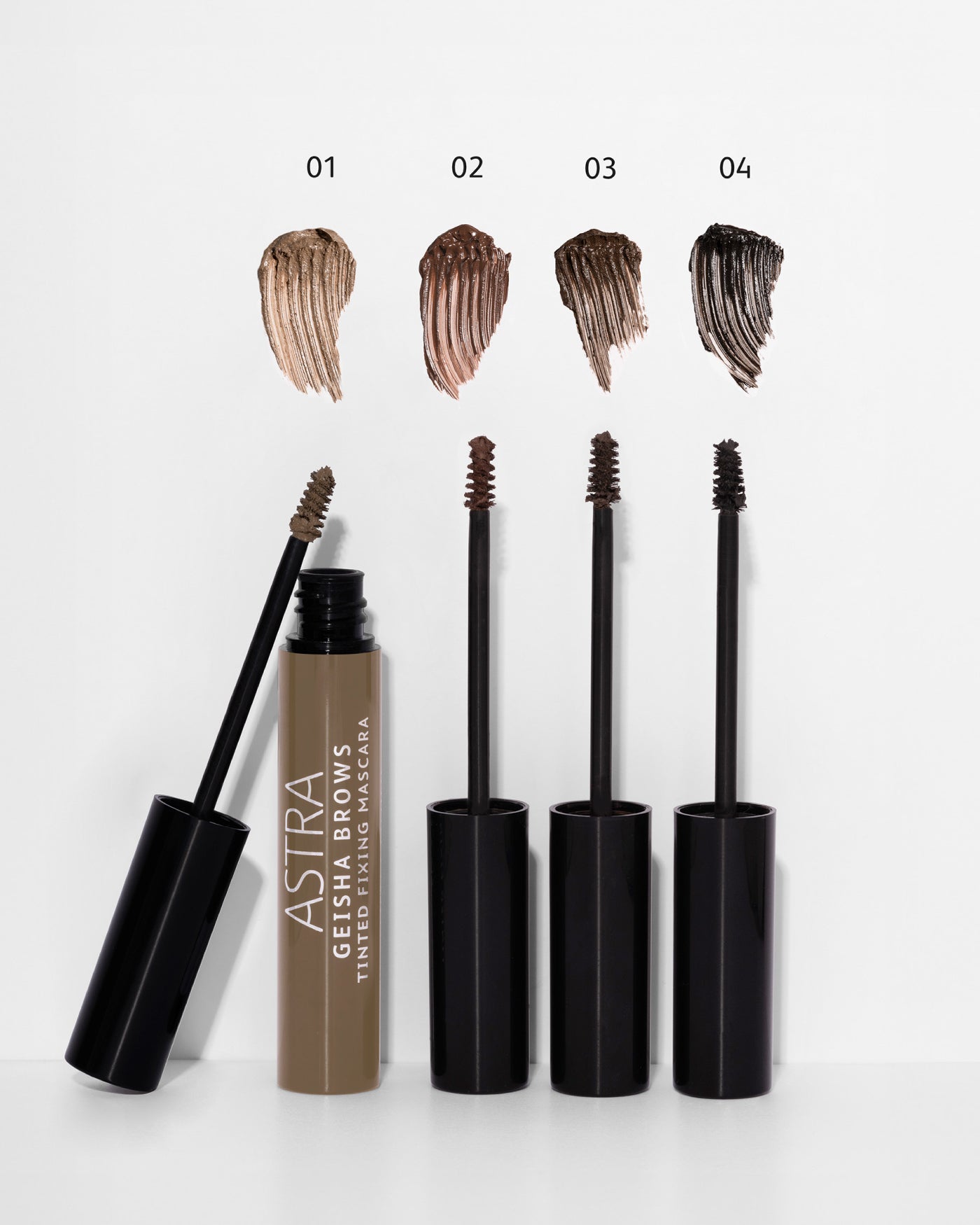 Astra Geisha Brows — mascara colorato per sopracciglia