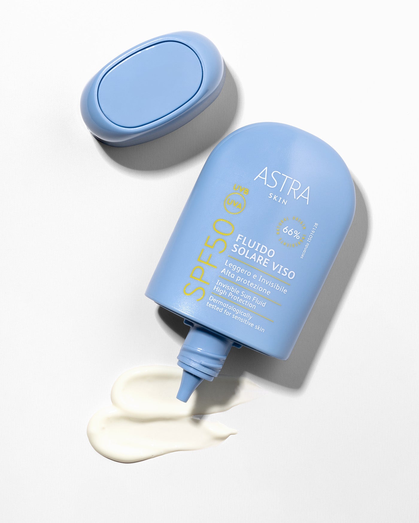 Astra Skin SPF50 — fluido solare viso invisibile 50 ml