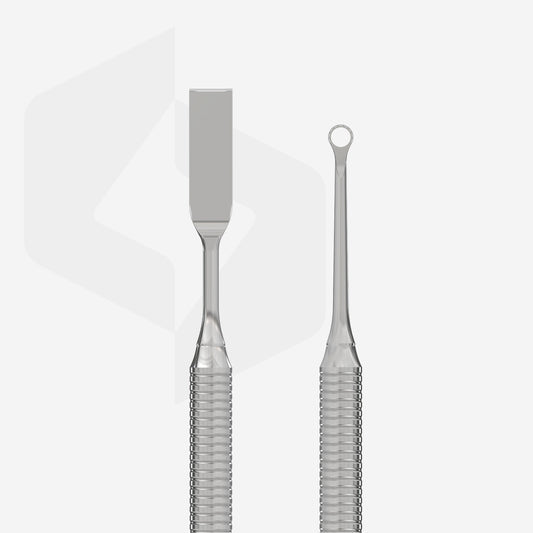Staleks Expert PE-51/1, spingicuticole piatto con anello