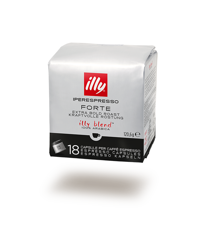 Confezione da 18 capsule illy Iperespresso tostatura Forte