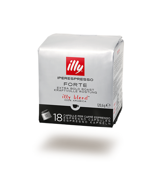Confezione da 18 capsule illy Iperespresso tostatura Forte