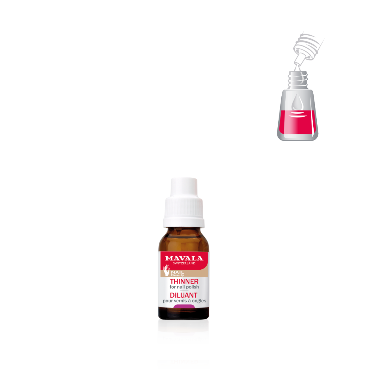 Flacone Mavala Diluente per smalto unghie 10 ml