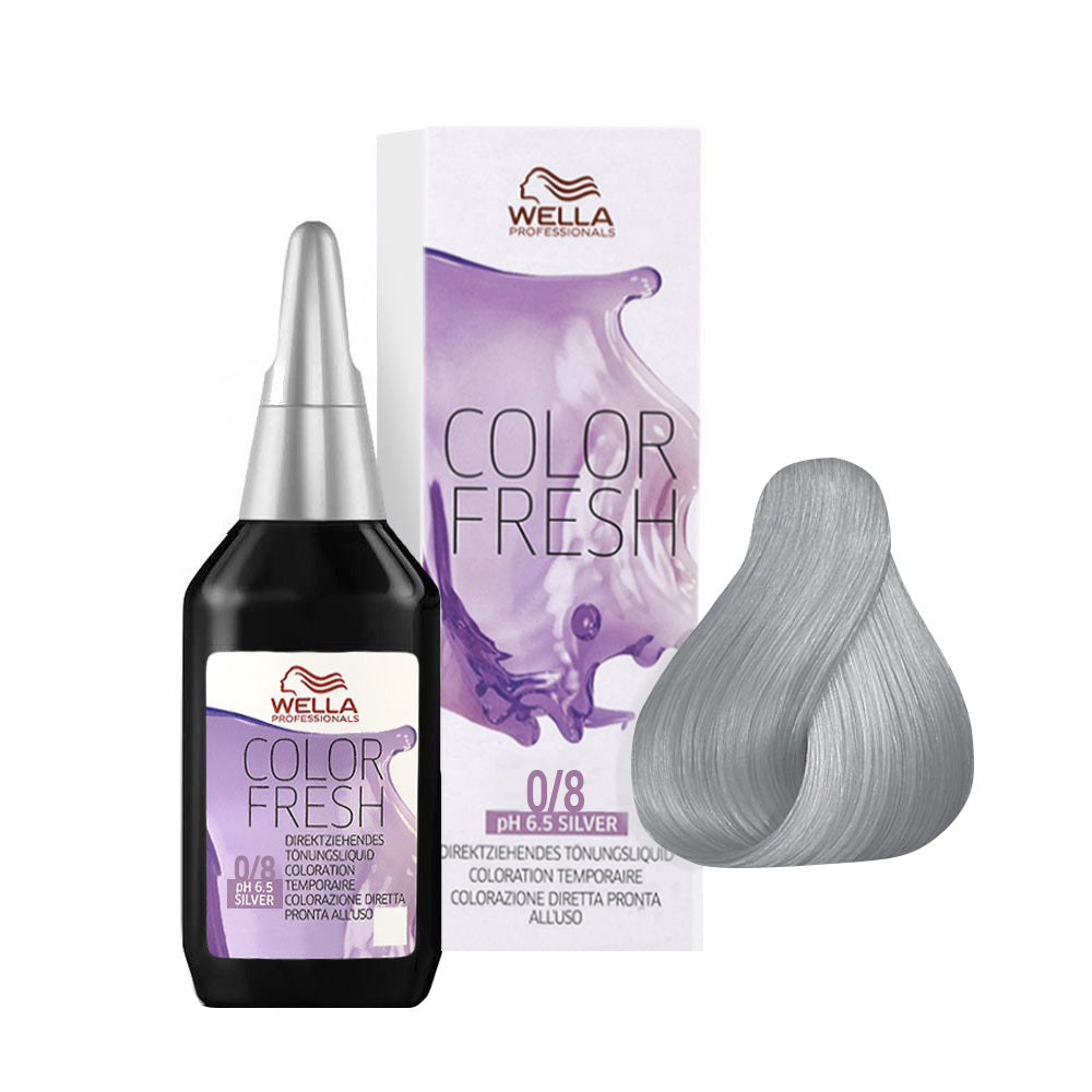 Color Fresh 0/8 — flacone 75 ml, astuccio e ciocca colore