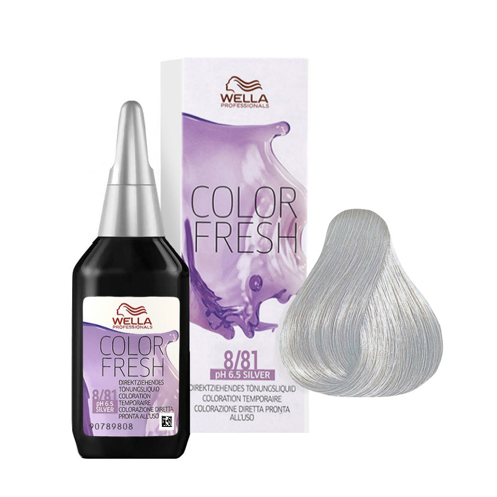 Color Fresh 8/81 — flacone 75 ml, astuccio e ciocca colore