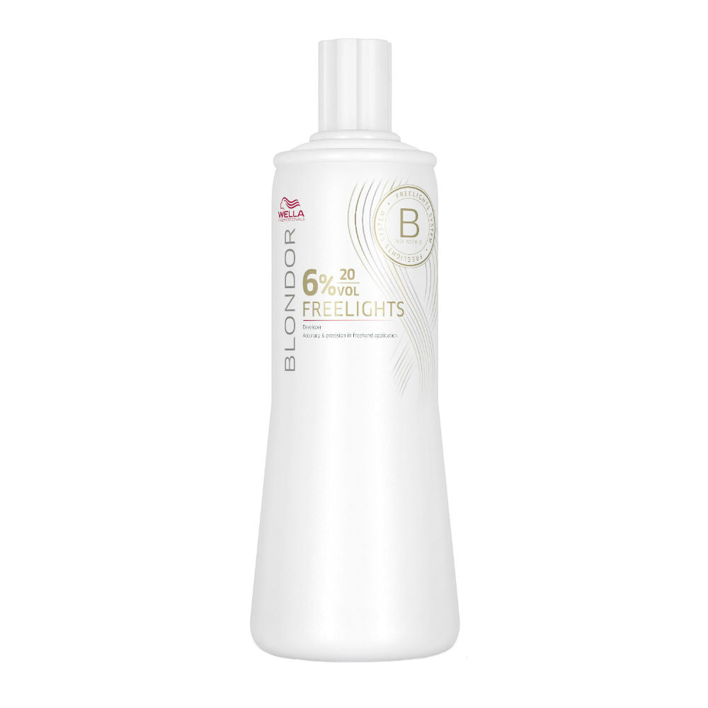 Wella Blondor Freelights Developer — attivatore 1000 ml — 6% — 20 volumi