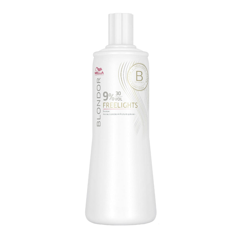 Wella Blondor Freelights Developer — attivatore 1000 ml — 9% — 30 volumi