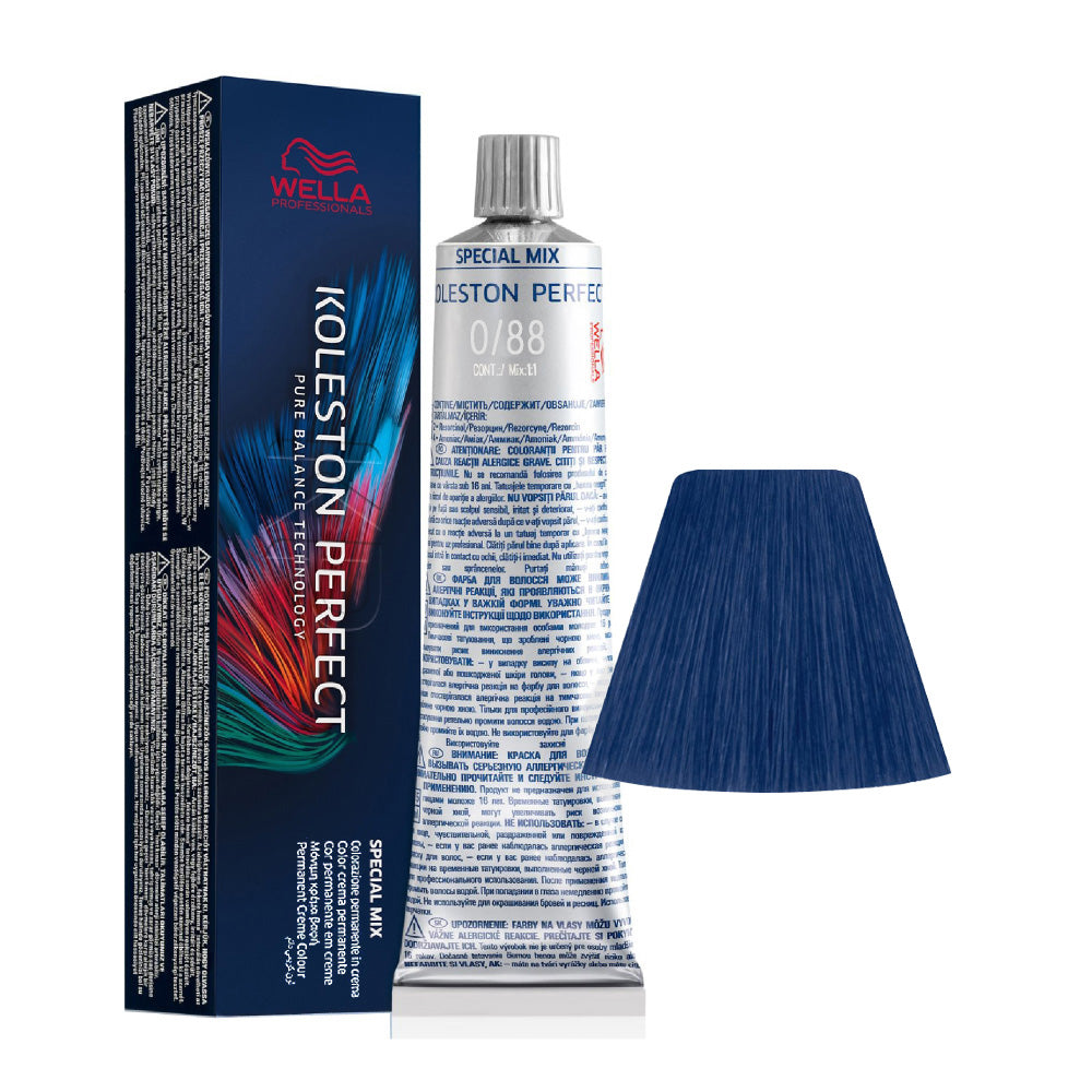 Koleston Perfect ME+ Special Mix 0/88 — tubo 60 ml e ciocca colore