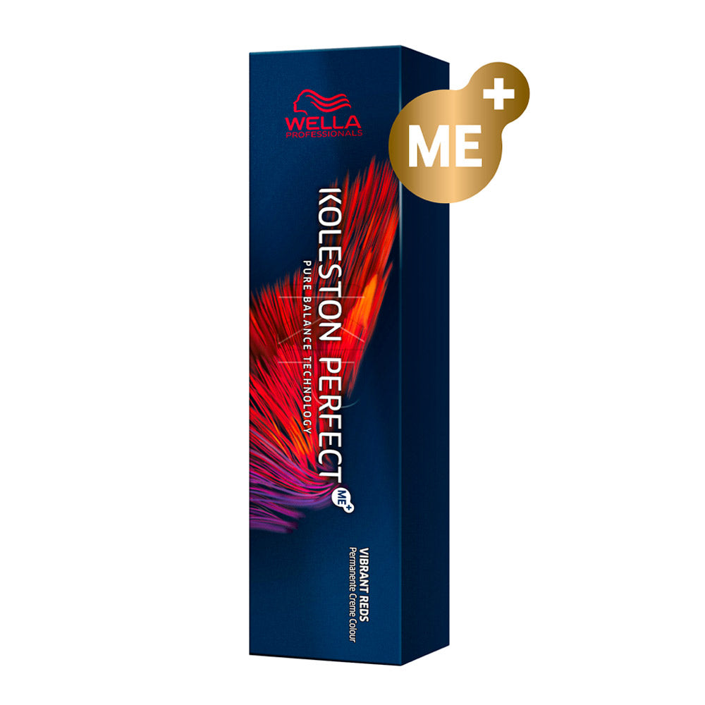 Koleston Perfect ME+ Vibrant Reds 44/65 — tubo 60 ml e ciocca colore