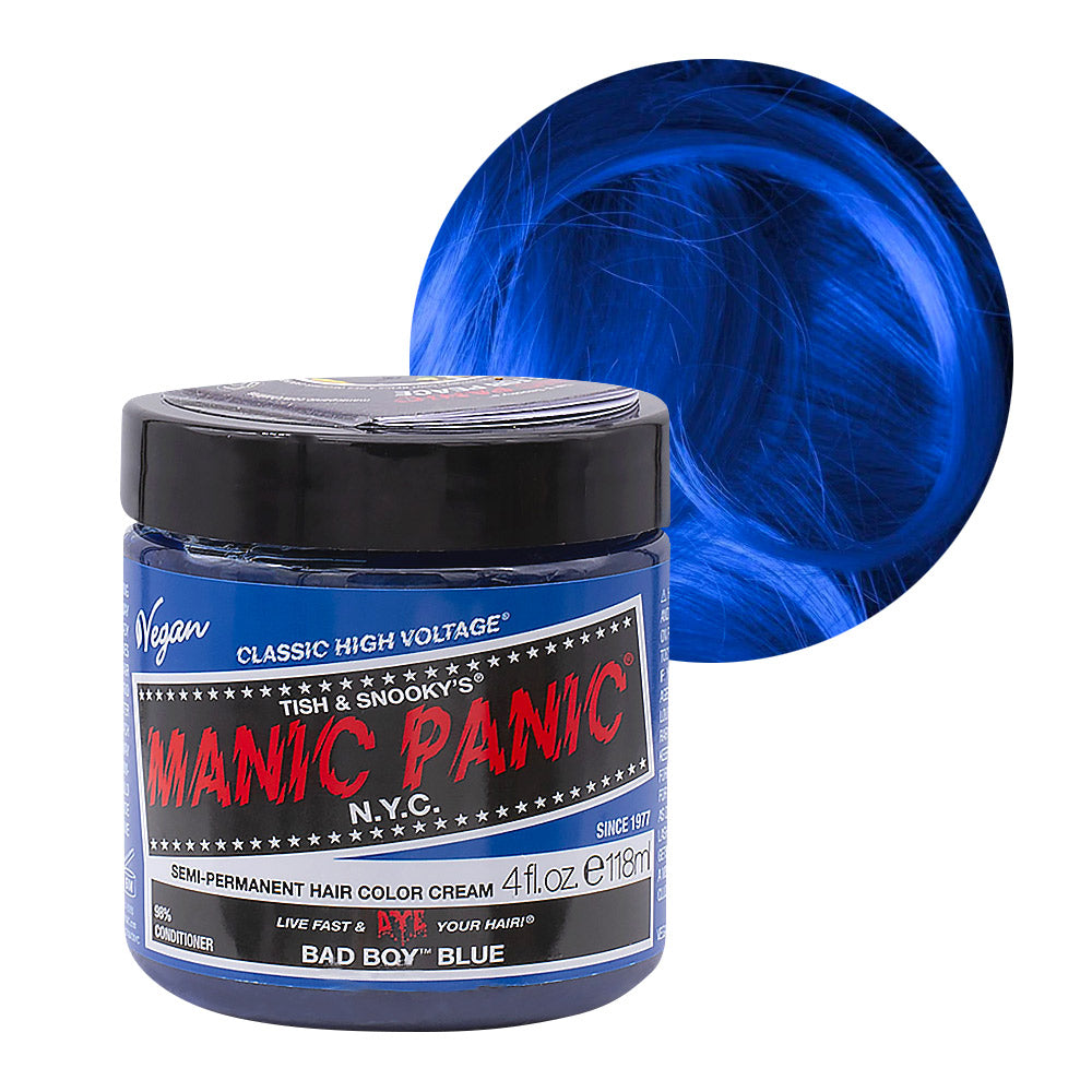 Manic Panic Bad Boy Blue — colorazione semi-permanente 118 ml
