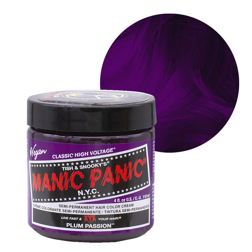 Manic Panic Plum Passion — colorazione semi-permanente 118 ml