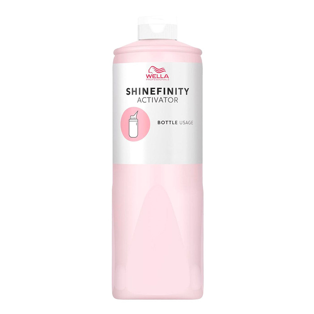 Wella Shinefinity Attivatore 2% Bottle 1000 ml — flacone per applicatore