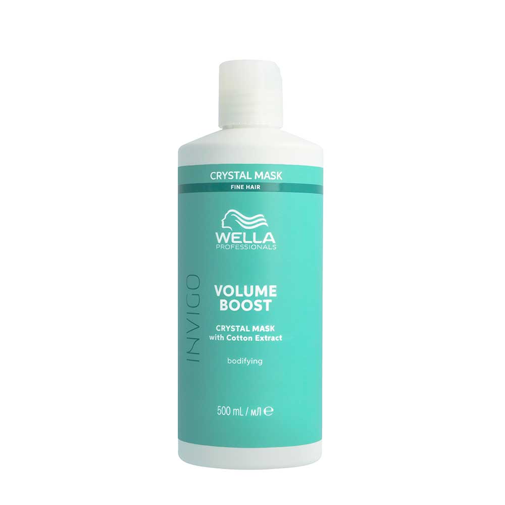 Wella Invigo Volume Boost Crystal Mask — maschera volumizzante in gel — 500 ml