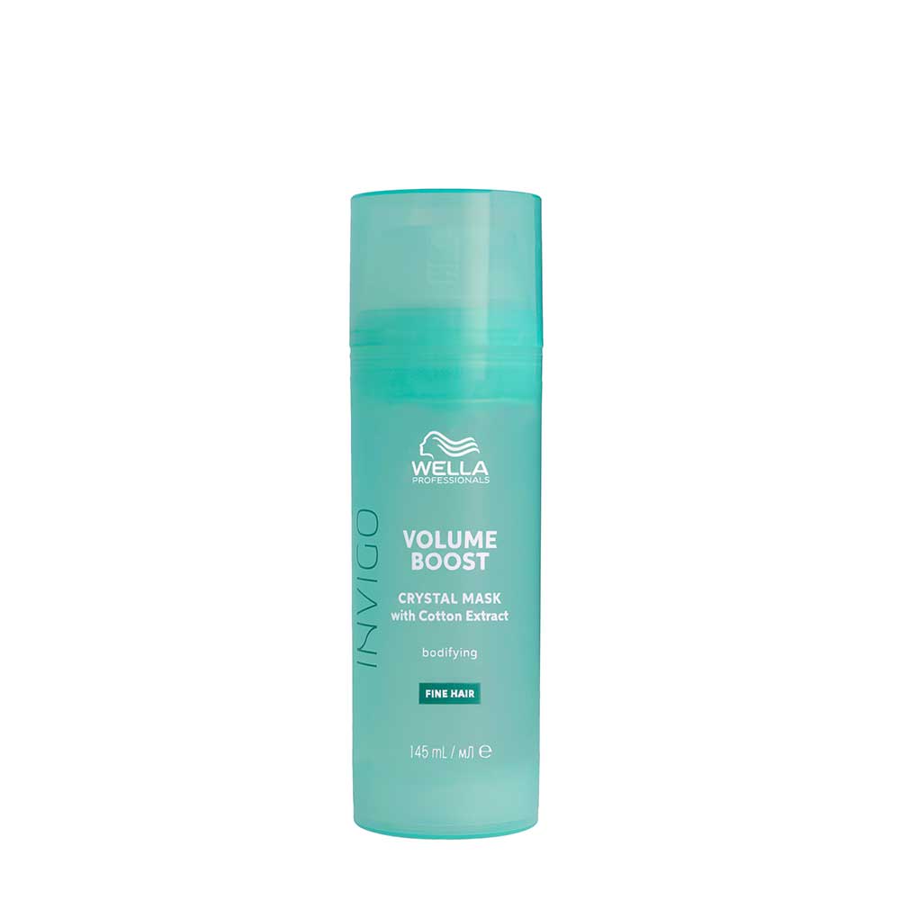 Wella Invigo Volume Boost Crystal Mask — maschera volumizzante in gel — 145 ml