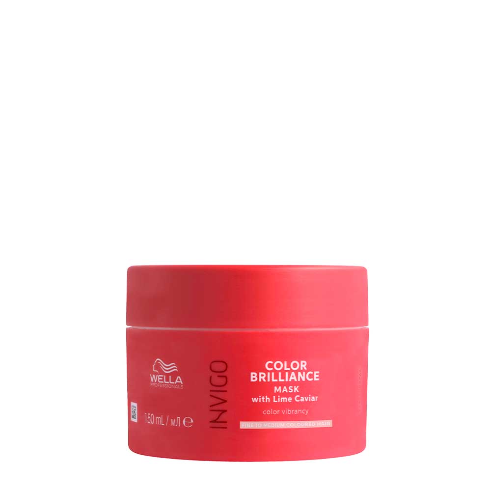 Wella Invigo Color Brilliance — maschera capelli colorati — Fini e normali 150 ml