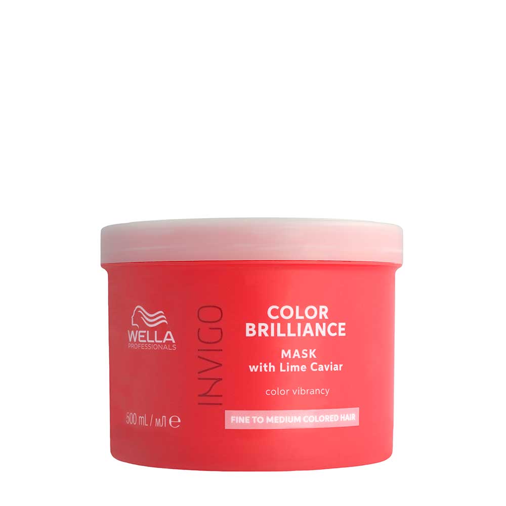 Wella Invigo Color Brilliance — maschera capelli colorati — Fini e normali 500 ml