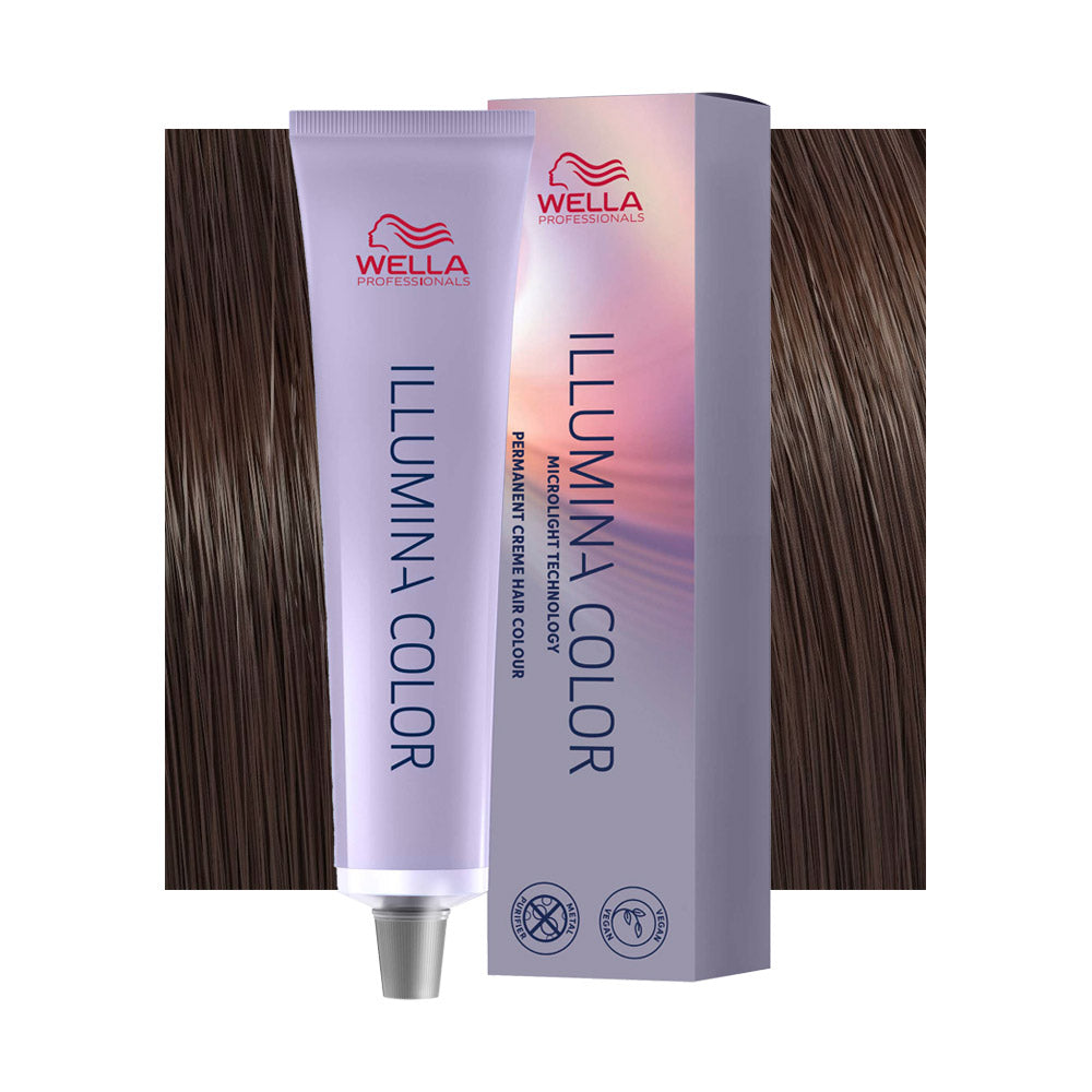 Illumina Color 6/76 — tubo 60 ml e ciocca colore