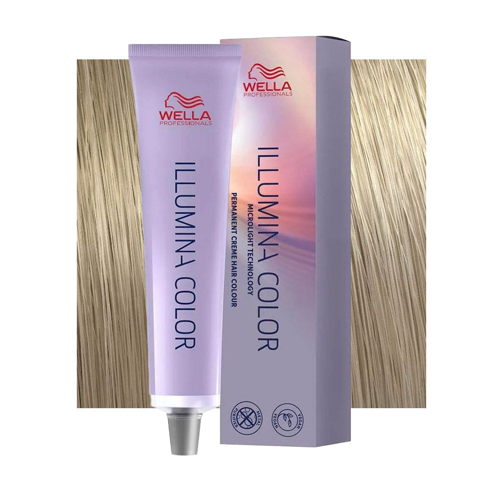 Illumina Color 9/19 — tubo 60 ml e ciocca colore