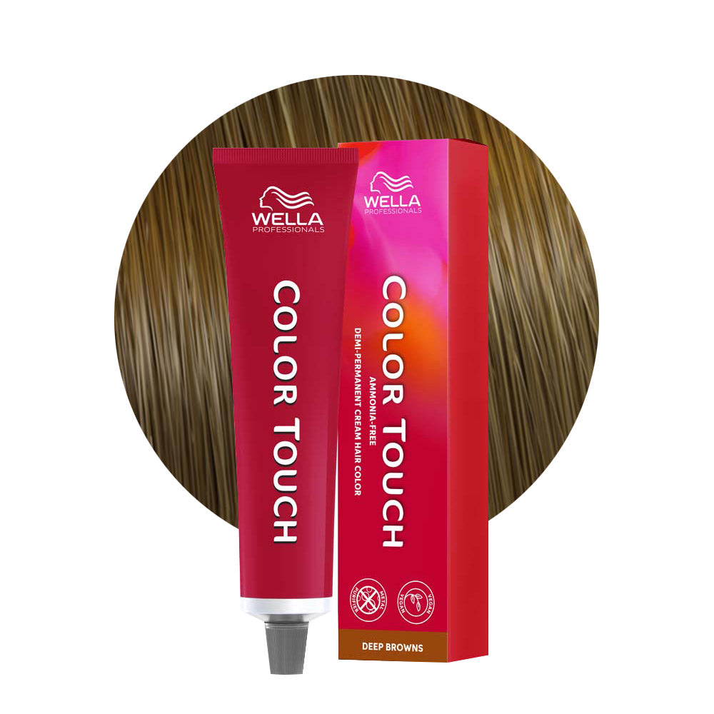 Color Touch Deep Browns 7/71 — tubo 60 ml e ciocca colore