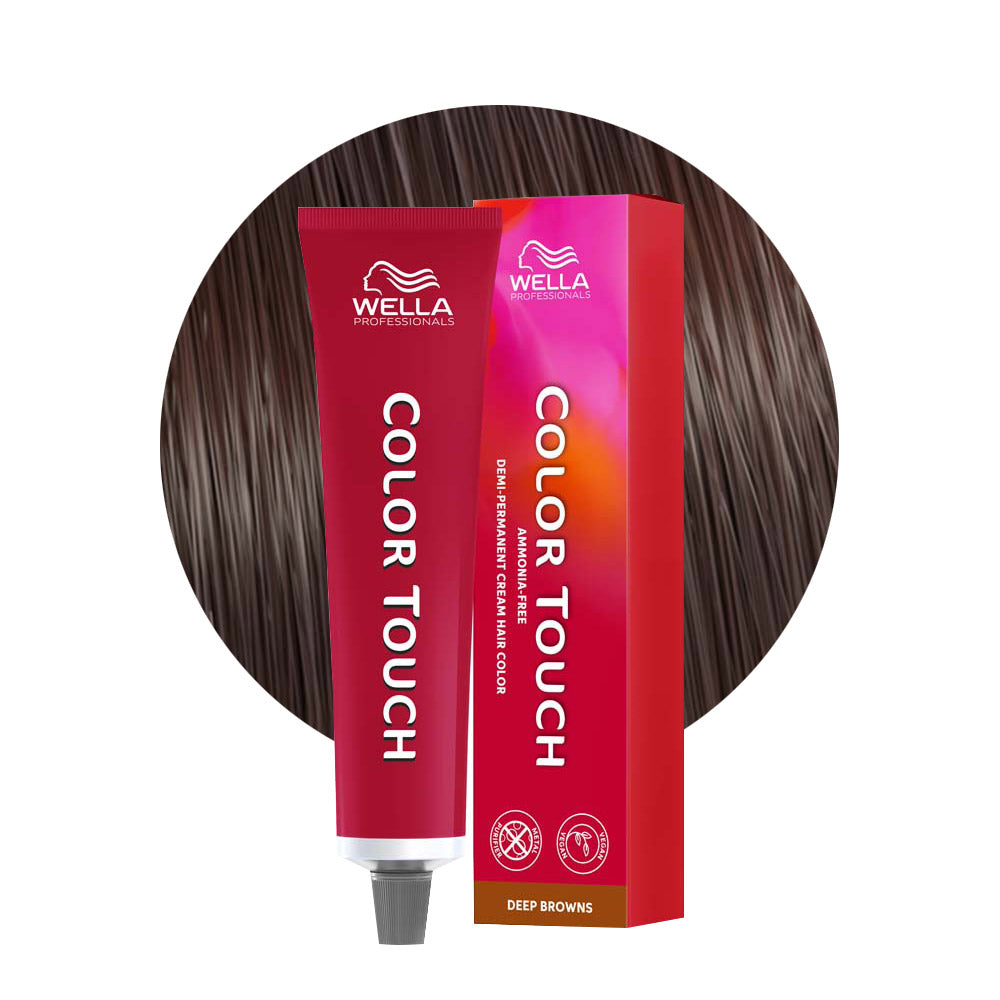 Color Touch Deep Browns 5/73 — tubo 60 ml e ciocca colore