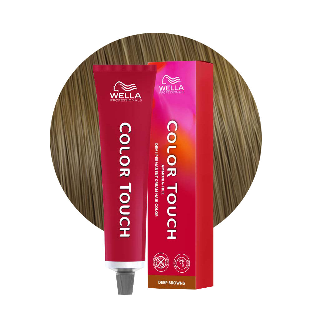 Color Touch Deep Browns 8/71 — tubo 60 ml e ciocca colore