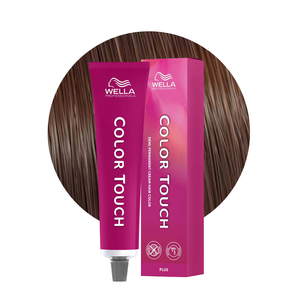 Color Touch Plus 55/04 — tubo 60 ml e ciocca colore